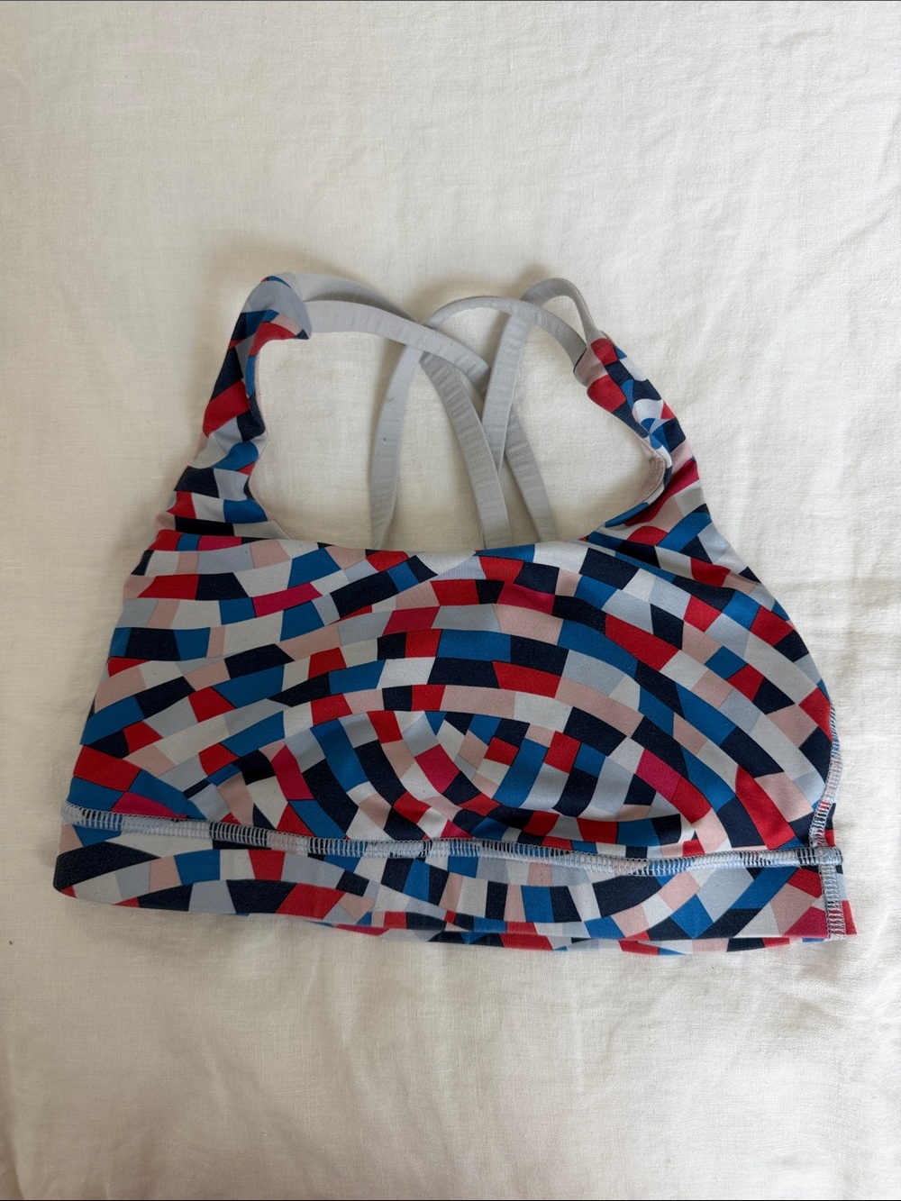 Patterned Lululemon Energy Bra